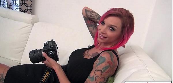  Anna Bell Peaks and Saya Song gets a nice fuck by a white huge cock